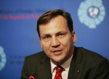 Minister Radosław SikorskiBigger