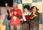 Tricon 2010.  Jadwiga Zajdel i laureaci Nagrody Zajdla za rok 2009 