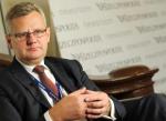 Minister skarbu Aleksander Grad