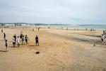 Ze względu na silny wiatr plaża w Essaouirze nie nadaje się do opalania