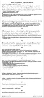 Wzór umowy o pracę z osobą delegowaną do pracy w Hiszpanii