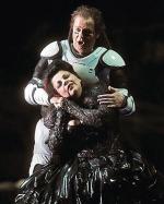 Sylvie Brunet (Kassandra)  i Aleksander Gergałow (Korebus)
