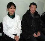 Jargal Batdavaa i jej syn Khash Erdene