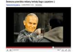W przeróbce reklamy herbaty JP II nazwano pedofilem