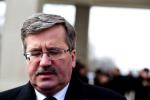 Prezydent Brosniław Komorowski