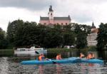 Po jeziorze Wigry pływać będzie w tym roku łódź  ze szklanym dnem