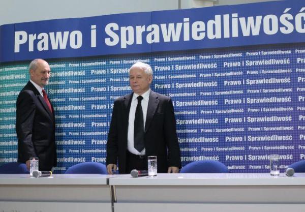 Antoni Macierewicz i Jarosław Kaczyński