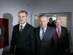 Grzegorz Napieralski, Aleksander Kwaśniewski i Leszek Miller