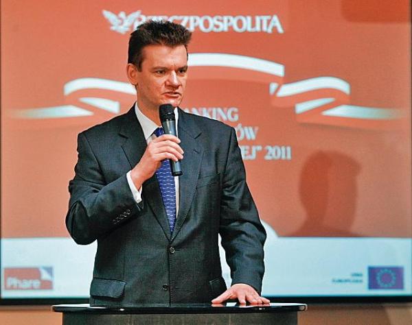 Dariusz Daniluk pełniący obowiązki prezesa BGK, partnera rankingu, zachęcał samorządowców do inwestycji