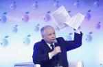 Prezes PiS pokazał, że jego partia w dziedzinie ekonomii i finansów ma coś do powiedzenia (na zdjęciu Jarosław Kaczyński na Forum Ekonomicznym, 8 września 2011 r.)