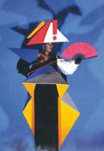 Grace Jones maternity dress, projekt Jean-Paul Goude (1979),© Jean-Paul Goude 