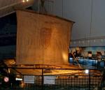 Rekonstrukcja tratwy w muzeum Kon-Tiki w Oslo