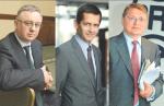 Janusz Filipiak, twórca Comarchu (od lewej), Marcin Piróg, prezes PLL LOT, i Wojciech Kostrzewa, szef rady nadzorczej TVN, zdecydowali się sięgnąć po wsparcie doświadczonych menedżerów z zagranicy 
