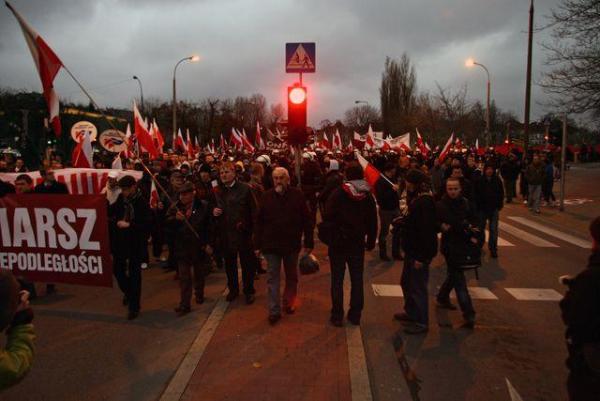 Ubiegłoroczny Marsz Niepodległości w Warszawie