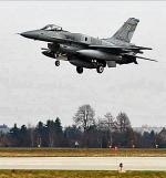 Myśliwce F-16 stacjonują w Krzesinach  od 2006 r.