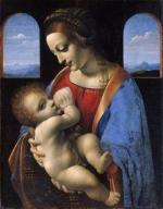 Madonna z Dzieciątkiem (Madonna Litta), ok. 1491 – 1495, Ermitaż