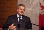 Prezydent Bronisław Komorowski