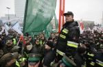 Protest służb mundurowych w Warszawie