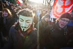 Warszawska demonstracja w sprawie ACTA
