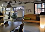 Loftowe wnętrza krakowskiego biura coworkingowego Kompany 