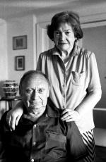 Stefan Kisielewski z żoną, 1988 r.