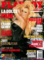 45-letnia Pamela Anderson na okładce amerykańskiego „Playboya” ze stycznia 2011 roku