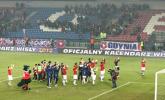 Sparing Wisły bez kibiców i dziennikarzy