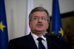 Prezydent Bronisław Komorowski
