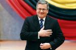 Prezydent Komorowski w polskim gimnazjum w Solecznikach 