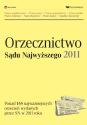 Orzecznictwo Sądu Najwyższego 2011
