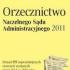 Orzecznictwo Naczelnego Sądu Administracyjnego 2011