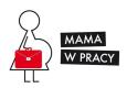 Szczęśliwa mama w dobrej pracy