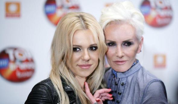 Dorota Rabczewska (Doda) i Olga Jackowska (Kora)
