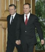 Wiktor Zubkow i Donald Tusk