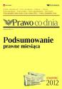 Prawo co dnia - podsumowanie prawne miesiąca, marzec 2012