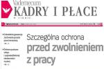 Szczególna ochrona przed zwolnieniem z pracy