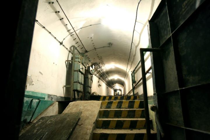  Fort Beniaminów - część bunkru nr 4 przeznaczona do renowacji,