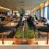 Vapiano to elegancka stołówka z częścią barową, która wieczorem ma  integrować