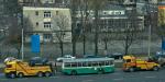 Dawnych samochodów czar, czyli ostatni kurs  z Norblina starego autobusu  na ul. Prostej
