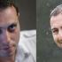 Jerzy Dudek fotoreporter (z lewej) i Jerzy Dudek bramkarz (z prawej). Fot. Ryszard Waniek, Piotr Nowak