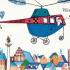 Świąteczne kartki projektowali znani plastycy. Helikopter Marii Heidrich.