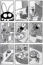 Plansza z innego komiksu Trondheima, wydanej także w zeszłym roku nakładem Mroja Press 