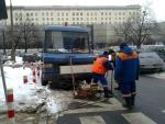 Utrudnienia na placu Powstańców