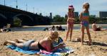 Warszawiacy już w weekend wylegli na plaże 