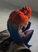 Tomasz Górnicki, „Me and myself”, 2020 sztuczny kamień, wys. 130 cm