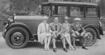 Na zdjęciu (od lewej): Anneliese von Bocholtz, Günther Rudloff, Benita von Falkenhayn i Jerzy Sosnowski. Berlin, 1933 r.