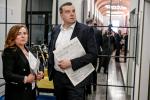 Iwona Kujawa, dyrektor Departamentu Zawodów Prawniczych Ministerstwa Sprawiedliwości, i Włodzimierz Chróścik, prezes Krajowej Rady Radców Prawnych