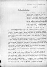 Pierwsza strona notatki funkcjonariusza SB z 20 lutego 1978 r.