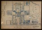 Plan parteru budynku przy Strasse der Polizei (obecnie Al. Szucha 25, siedziba MEN), w latach 1939–1944 siedziby niemieckiego Urzędu Komendanta Policji Bezpieczeństwa i Służby Bezpieczeństwa Dystryktu Warszawskiego GG (Gestapo) opracowany przez wywiad AK na przełomie 1942/1943 r.