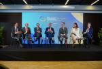 Paneliści podczas debaty „Dialog naftowo- -gazowy: bezpieczeństwo, dostawy i inwestycje strategiczne”